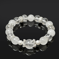 Crystal Clear Quartz Healing Bracelet – Himalayan Purity & Clarity Energy Jewelry